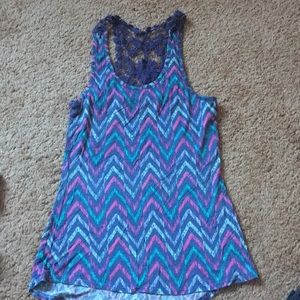 Chevron tank top